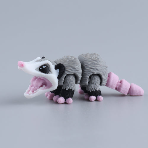 3D Printed Mini Fidget Creature Toy Pack – Articulated Party Favor Gift
