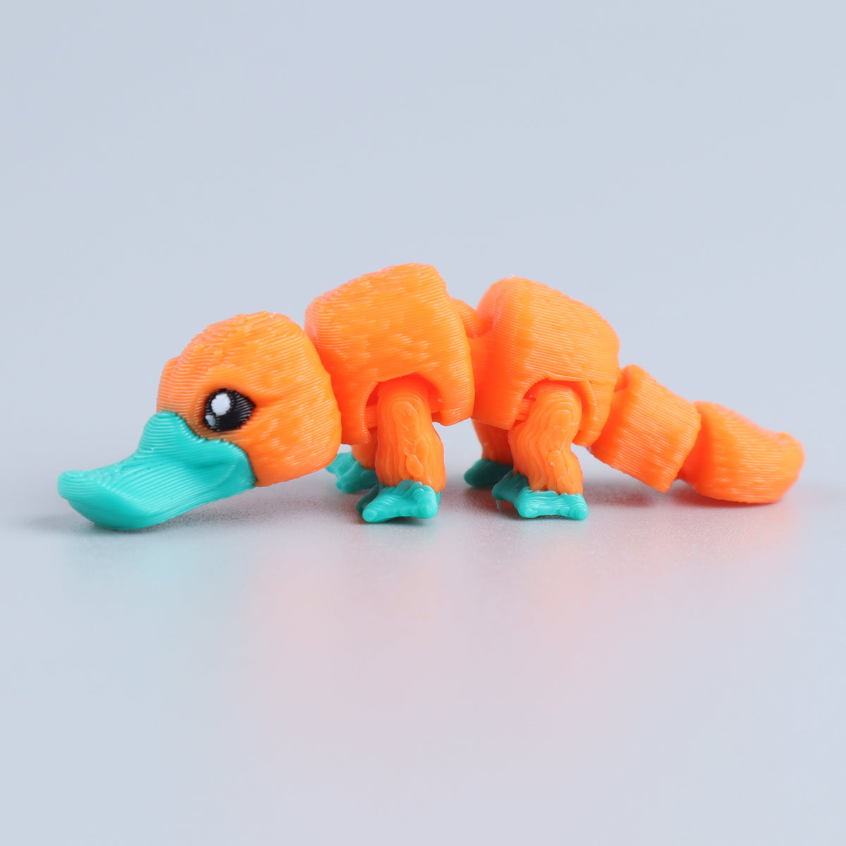 3D Printed Mini Fidget Creature Toy Pack – Articulated Party Favor Gift