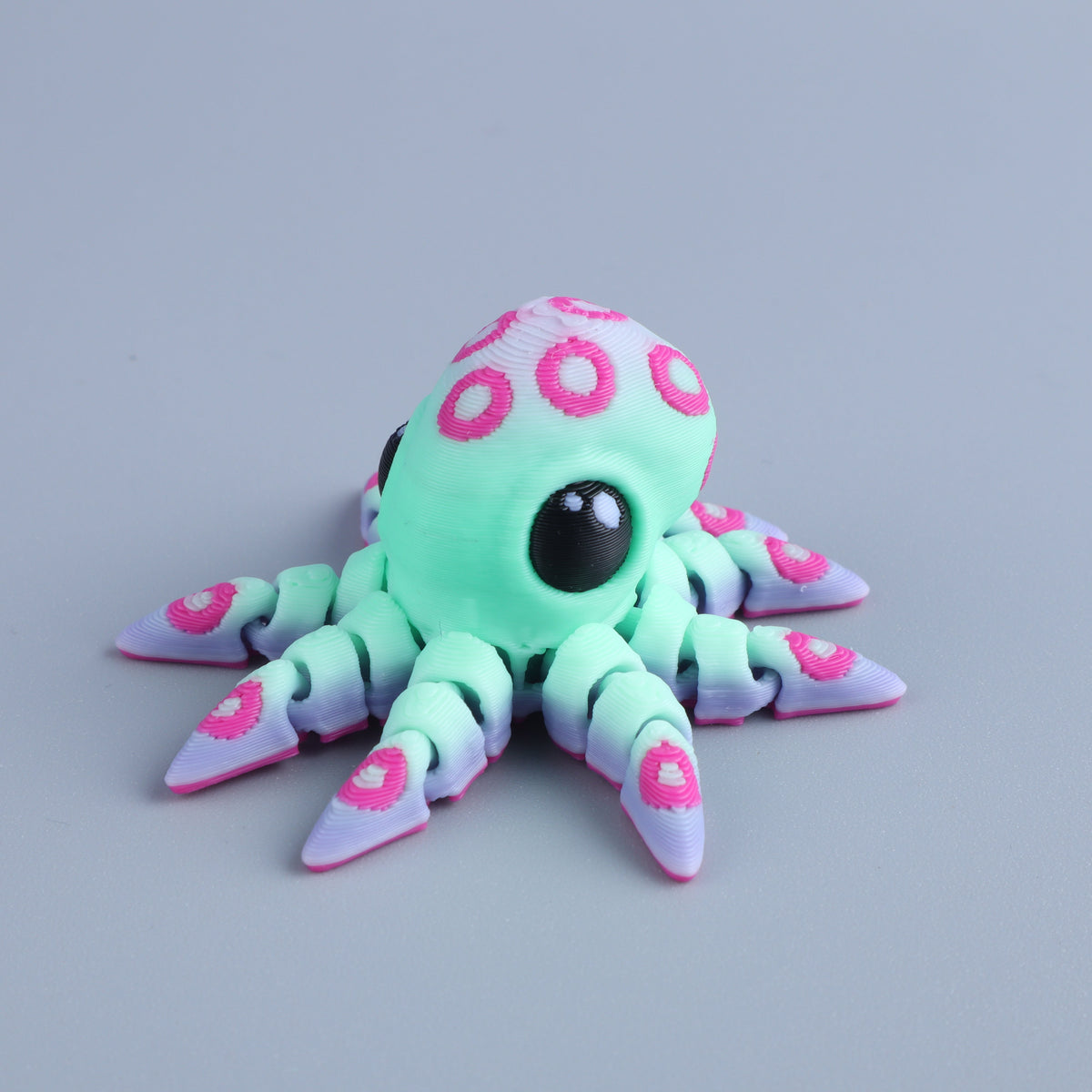 3D Printed Mini Fidget Creature Toy Pack – Articulated Party Favor Gift